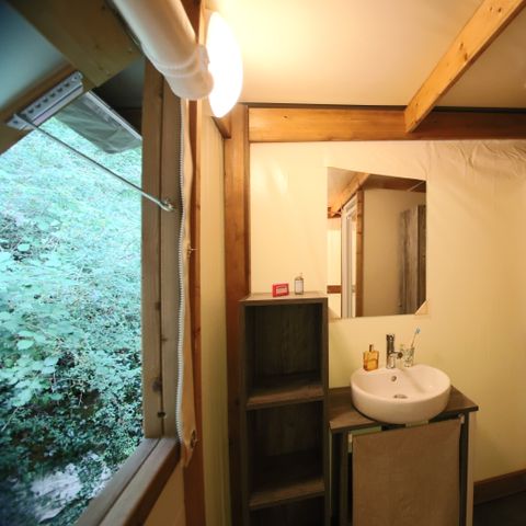 LODGE 5 people - 2-bedroom Eco-Lodge tent