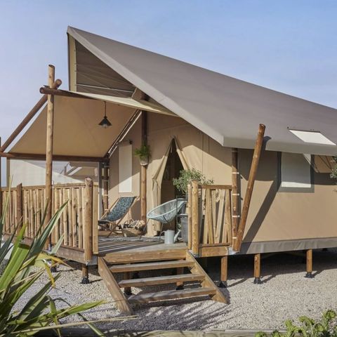 LODGE 4 personnes - Lodge 2 ch 4 pers sans électricité