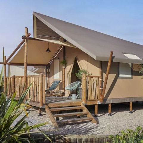 Lodge 4 personnes - Lodge 2 ch 4 pers (sans électricité)