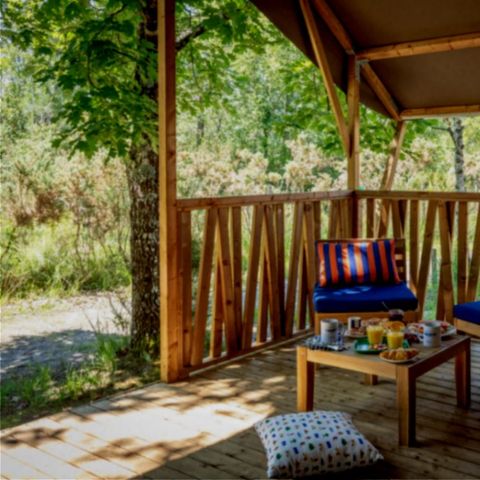 Lodge 4 persons - Lodge 2bed 4 pers. with electricity