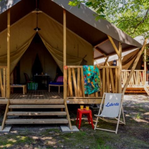 Lodge 4 persons - Lodge 2bed 4 pers. with electricity
