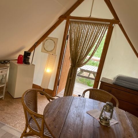 Zelt 4 Personen - Trapper ausgestattet