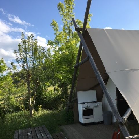 Tent 4 personen - Trapper uitgerust