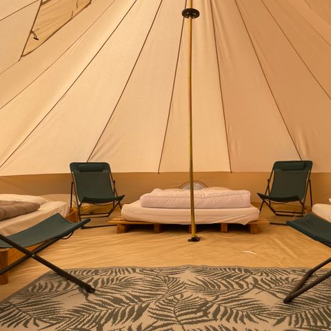 TENT 4 people - Equipped tepee
