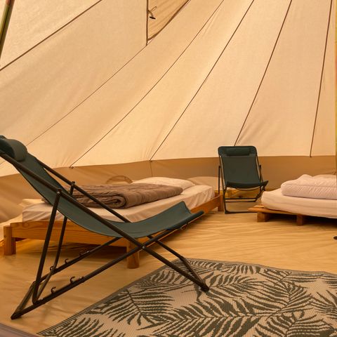 Tenda 4 persone - Tepee attrezzato