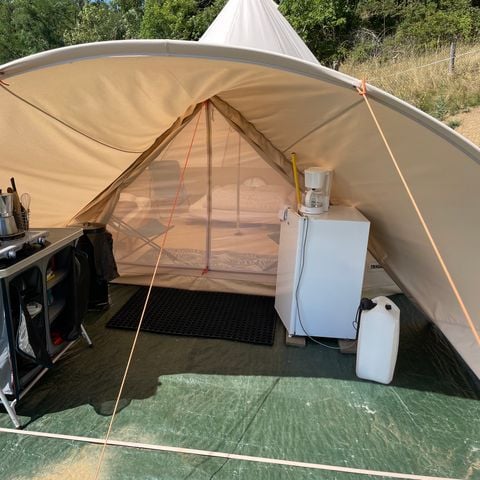 Tenda 4 persone - Tepee attrezzato