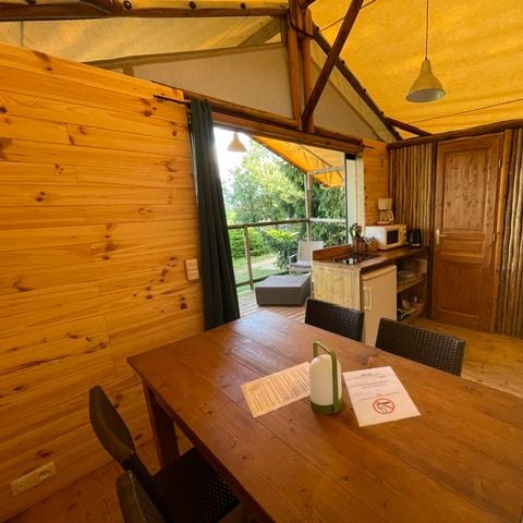 Safaritent 4 personen - Uitgeruste lodge