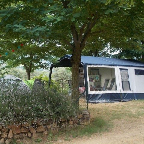 PLOT - 1 or 2 people: 1 vehicle + tent or caravan or camper van