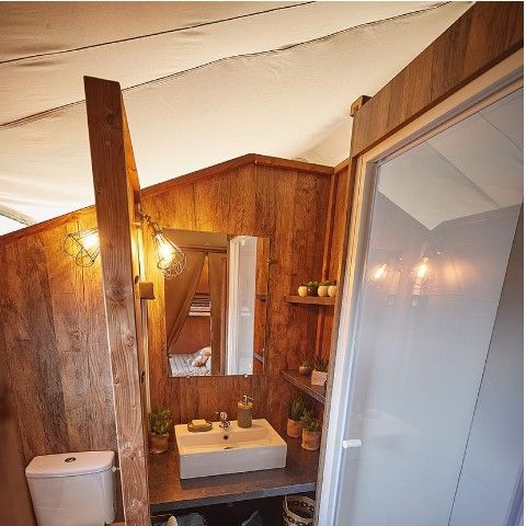 Safaritent 5 personen - Kenia tent met badkamer