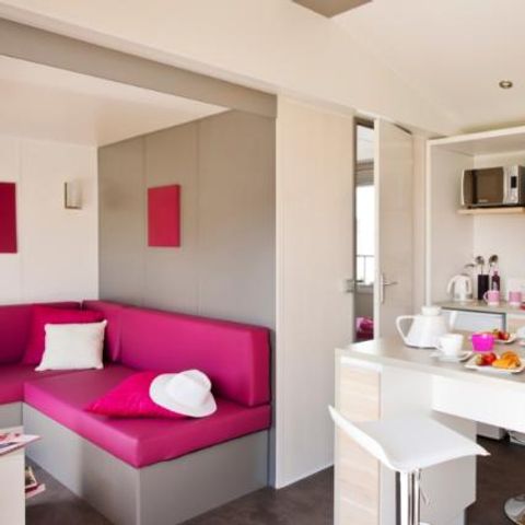 Mobilheim 4 Personen - Familial Confort Ilot 2 ch