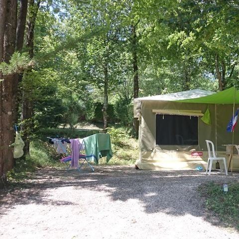 Tente en toile et en bois 4 personnes - Tente Lodge Caraïbes 4