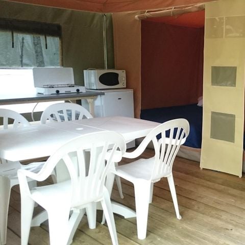 Safaritent 4 personen - Caribische Lodge Tent 4