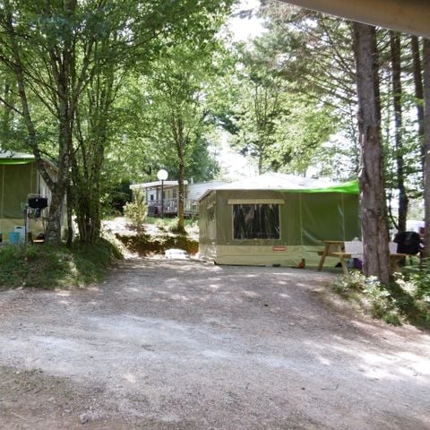 TENDA IN TELA E LEGNO 4 persone - Tenda Caribbean Lodge 4