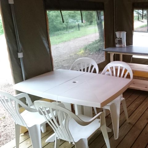Safarizelt 4 Personen - Zelt Lodge Karibik 4