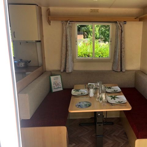 Mobilheim 4 Personen - Mobilheim SUNROLLER : 2 Schlafzimmer - Überdachte Terrasse - 4 Pers.
