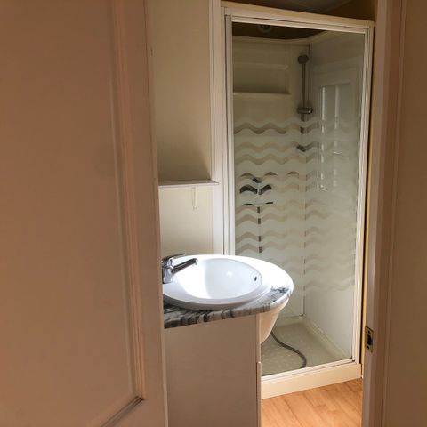 MOBILHOME 6 personnes - Mobil-Home TEXAS : 3 Chambres - TV - Grand Réfrigérateur - Terrasse Couverte - 6 pers