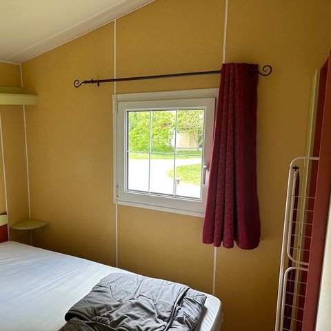 BUNGALOW 6 personnes - Mobil-Home TEXAS : 3 Chambres - TV - Grand Réfrigérateur - Terrasse Couverte - 6 pers