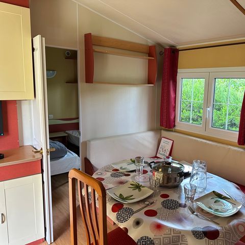 Mobile home 6 persons - Mobile-home TEXAS : 3 Bedrooms - TV - Large Fridge - Covered Terrace - sleeps 6
