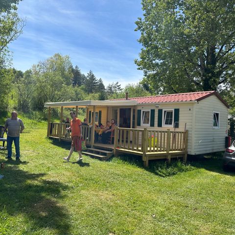 Mobile home 6 persons - Mobile-home TEXAS : 3 Bedrooms - TV - Large Fridge - Covered Terrace - sleeps 6