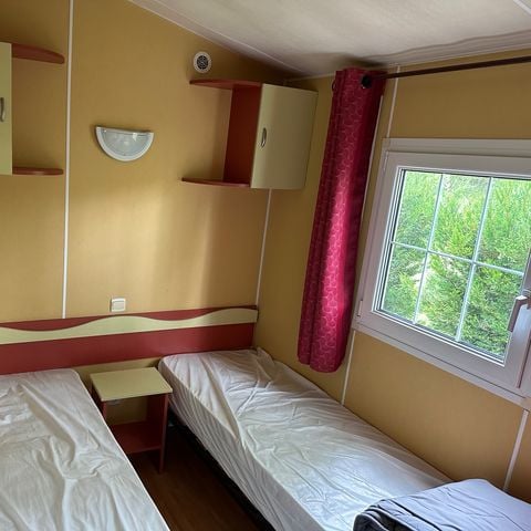 CASA MOBILE 6 persone - Casa mobile TEXAS : 3 Camere da letto - TV - Grande frigorifero - Terrazza coperta - 6 posti letto