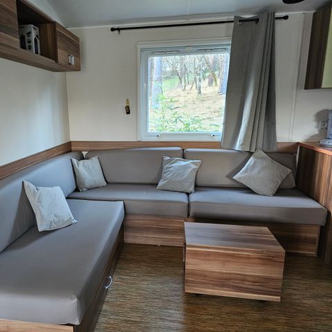 MOBILHOME 4 personas - Mobil home Essentiel vue sur l'étang 2ch