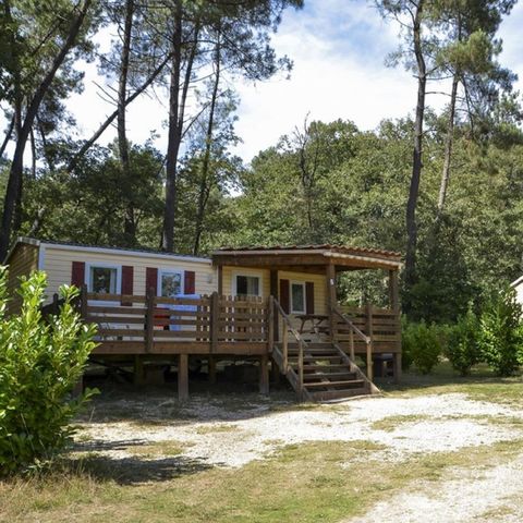 MOBILHOME 6 personas - 3 habitaciones 1/6 pers.