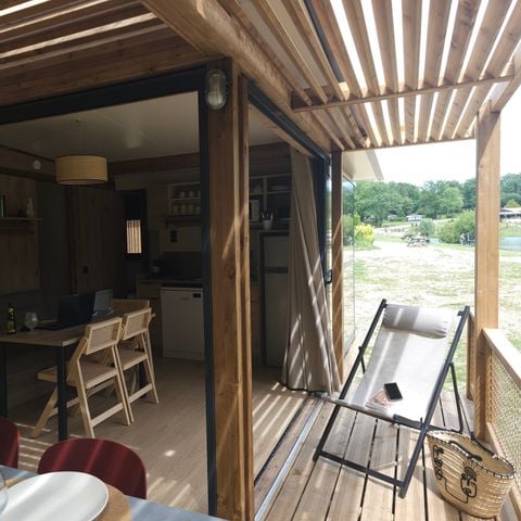 CHALET 5 persone - Chalet Premium doppia esposizione di fronte al laghetto 1/5 pers