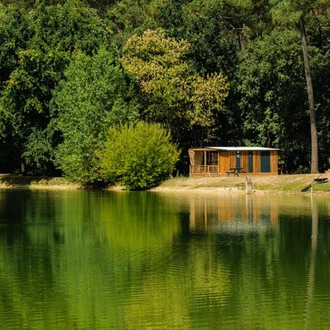 Chalet 5 persons - Chalet Premium double exposure facing the pond 1/5 pers
