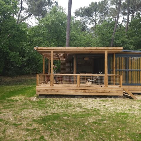 Chalet 5 personen - Chalet Premium met dubbele ligging aan de vijver 1/5 pers