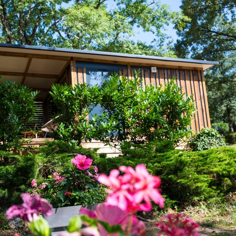 CHALET 2 people - Chalet premium Duo overlooking the pond 1/2 pers