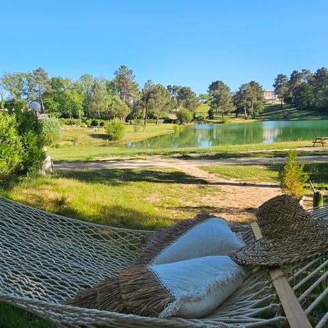 MOBILE HOME 4 people - Premium mobile home facing the pond 1/4 pers