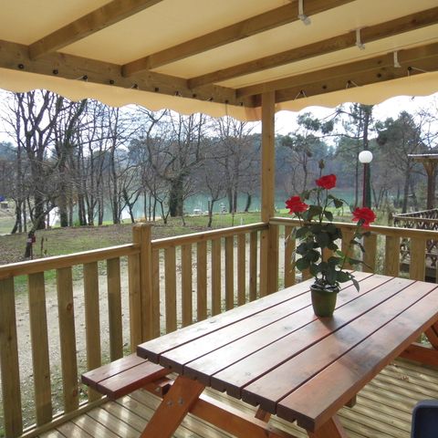 Stacaravan 4 personen - Stacaravan Essentiel 2ch 1/4 pers