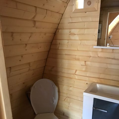 TENDA IN TELA E LEGNO 3 persone - Capanna di legno POD