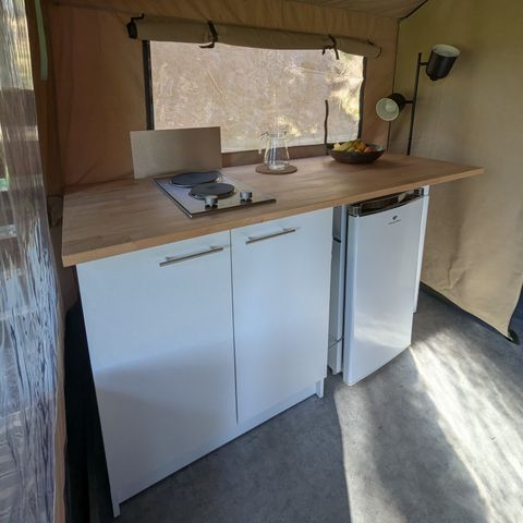 Glampingtent 4 personen - Safari Tent