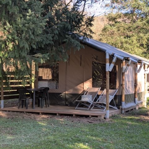 BUNGALOW TOILÉ 4 personnes - Tente Safari