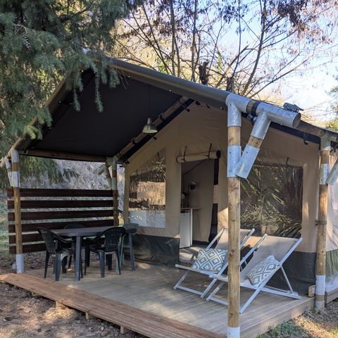 Glampingtent 4 personen - Safari Tent