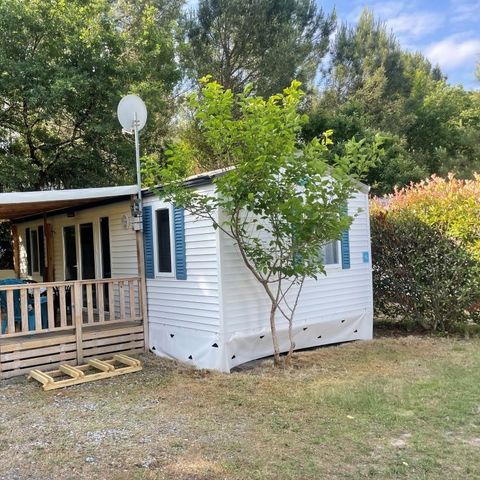 MOBILHOME 4 personas - Aqua 2 dormitorios 4 personas Terraza Semicubierta TV