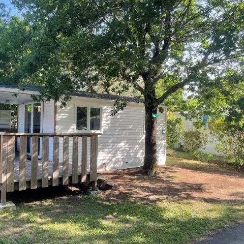Mobile home 6 persons - Aqua Mobile Home: 2 bedrooms, sleeps 4–6, semi-covered terrace, TV