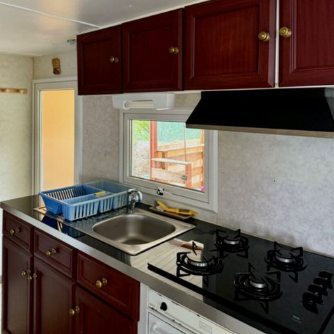 Stacaravan 4 personen - STACARAVAN MET 2 SLAAPKAMERS