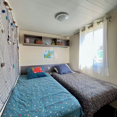 MOBILHOME 4 personas - Cabaña premium con vistas al lago