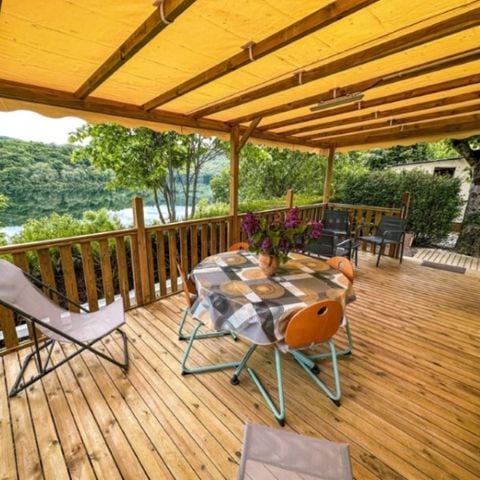 Mobilheim 4 Personen - Cottage Premium mit Seeblick