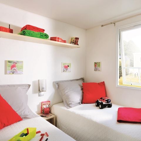 Mobile home 4 persons - Comfort 30-33m² (2 bedrooms - 1 bathroom) TV