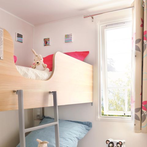 Mobile home 6 persons - Comfort 33-35m² (3 bedrooms- 1 bathroom) TV