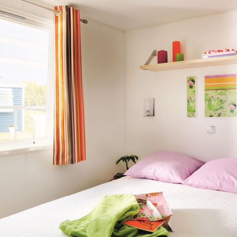 Mobile home 6 persons - Comfort 33-35m² (3 bedrooms- 1 bathroom) TV