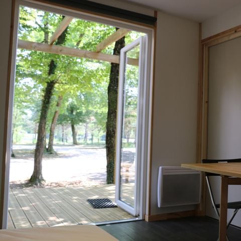 Chalet 4 personen - Premium 35m² (2 slaapkamers - 2 badkamers) TV - Afwasmachine