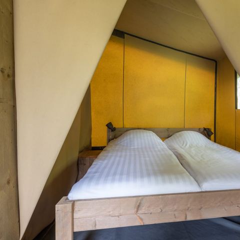 TIENDA DE LONA Y MADERA 6 personas - Tienda de campaña Glamping Verney