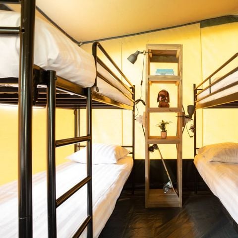 TENTE TOILE ET BOIS 6 personnes - Tente glamping Verney