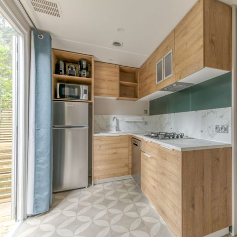 Stacaravan 4 personen - Rood