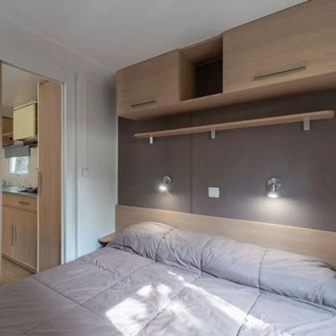 Stacaravan 6 personen - Mobile-home | Premium Azure | 3 slaapkamers | 6 pers. | Verhoogd terras | Airconditioning | TV