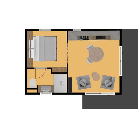 CHALET 2 people - Fare